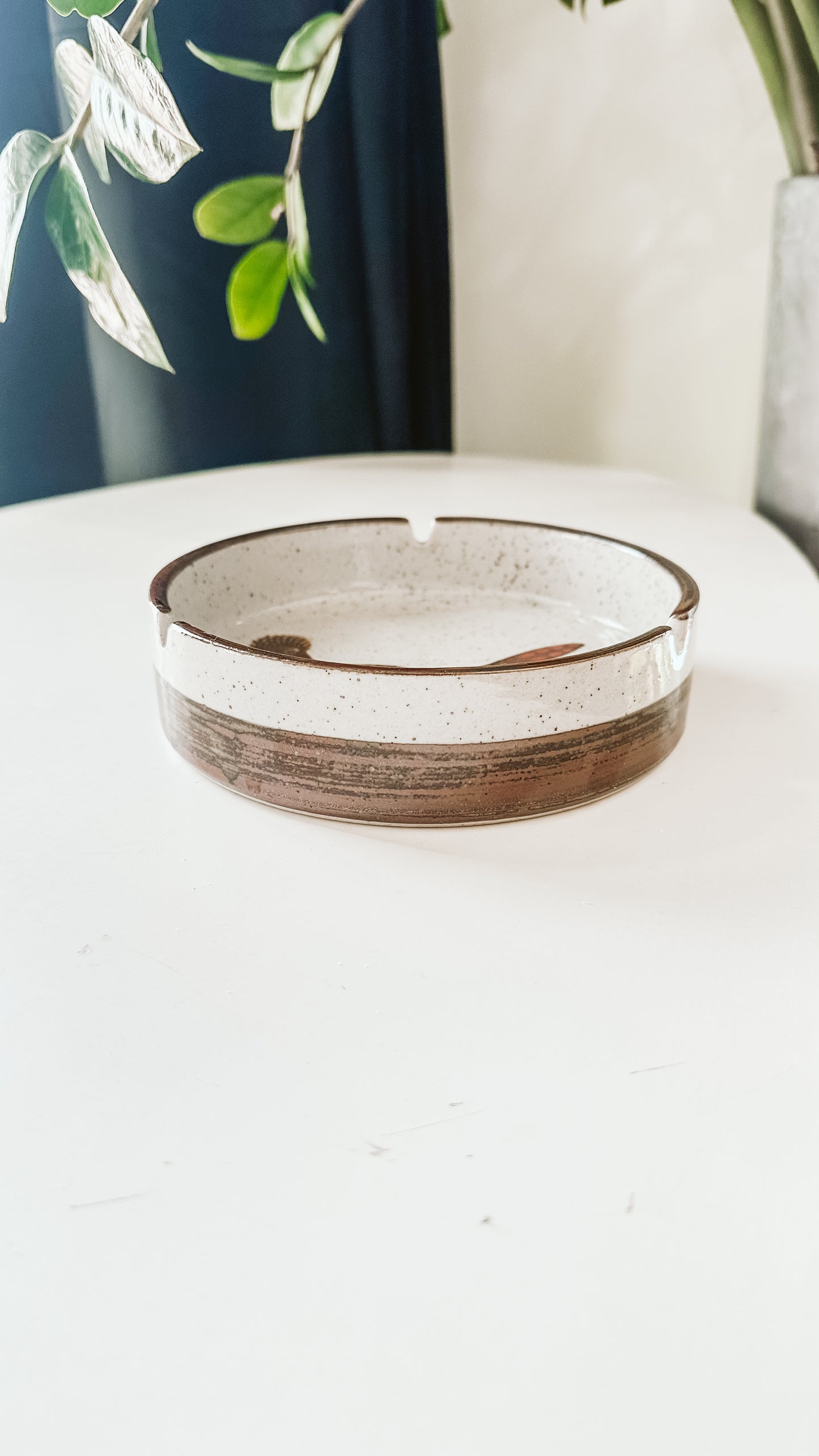 Ceramic Roadrunner Ashtray
