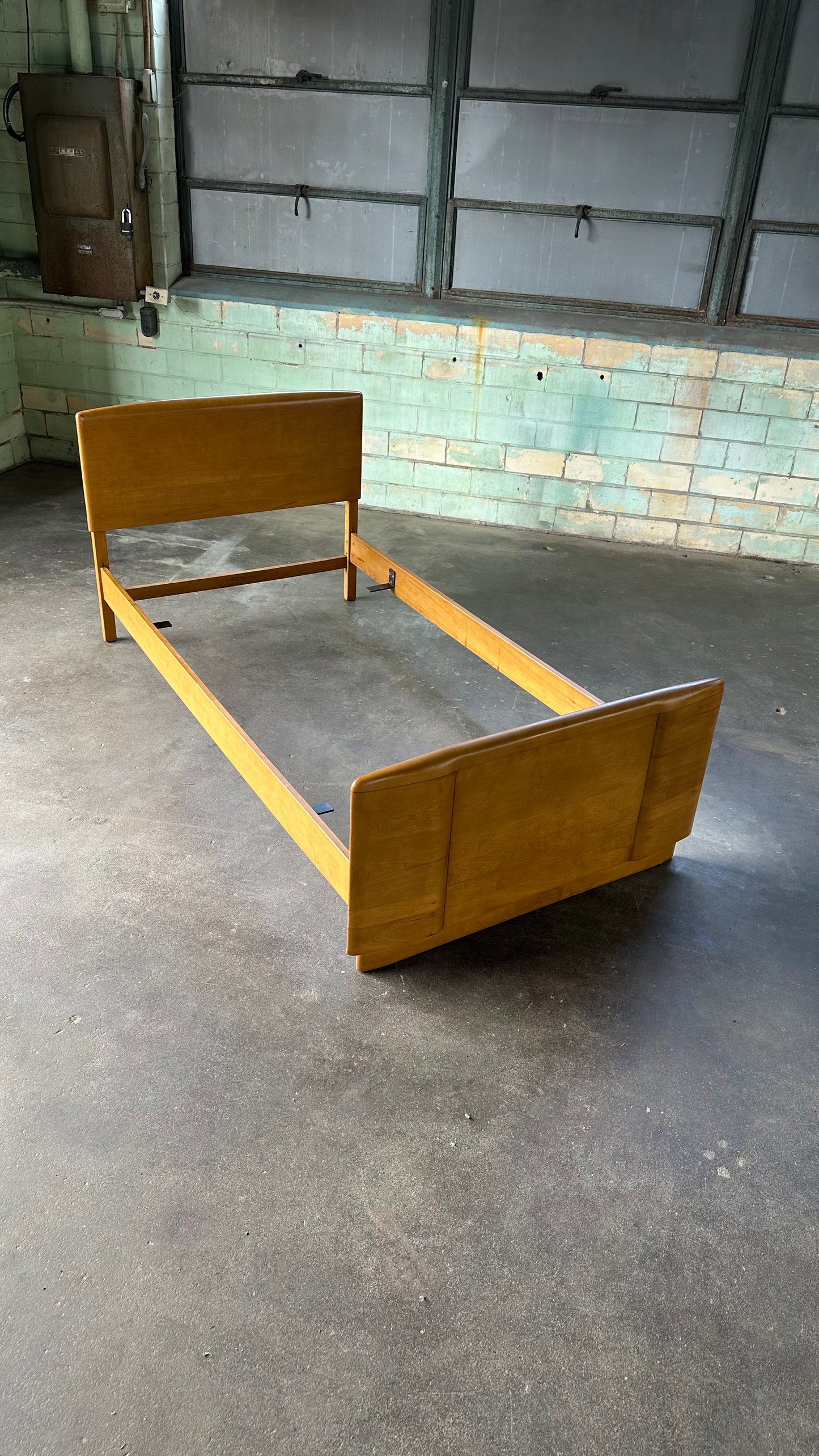 Heywood Wakefield Riviera Twin Bed Frame