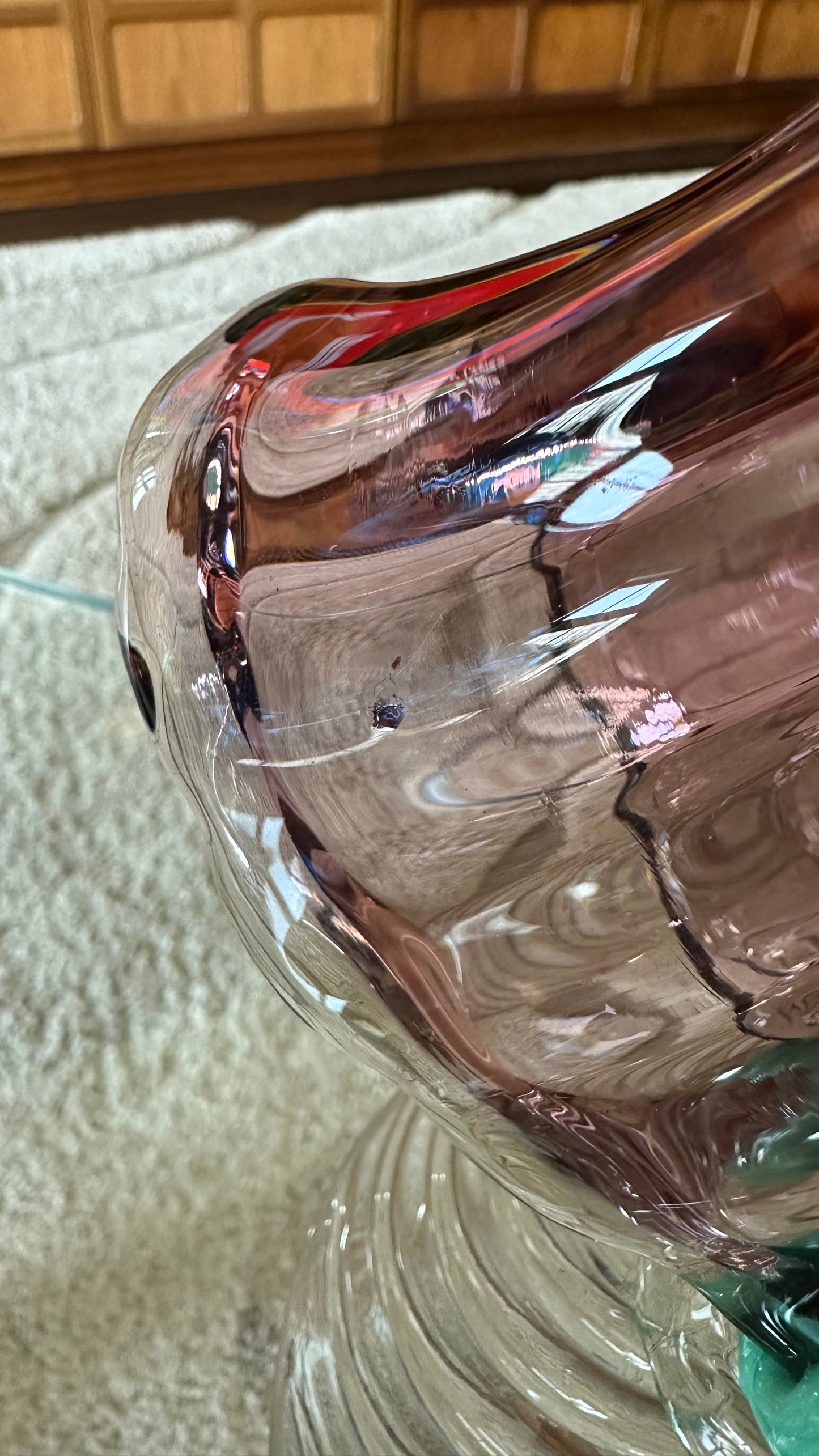 1950s Murano Glass Baroque Dancer Figurines