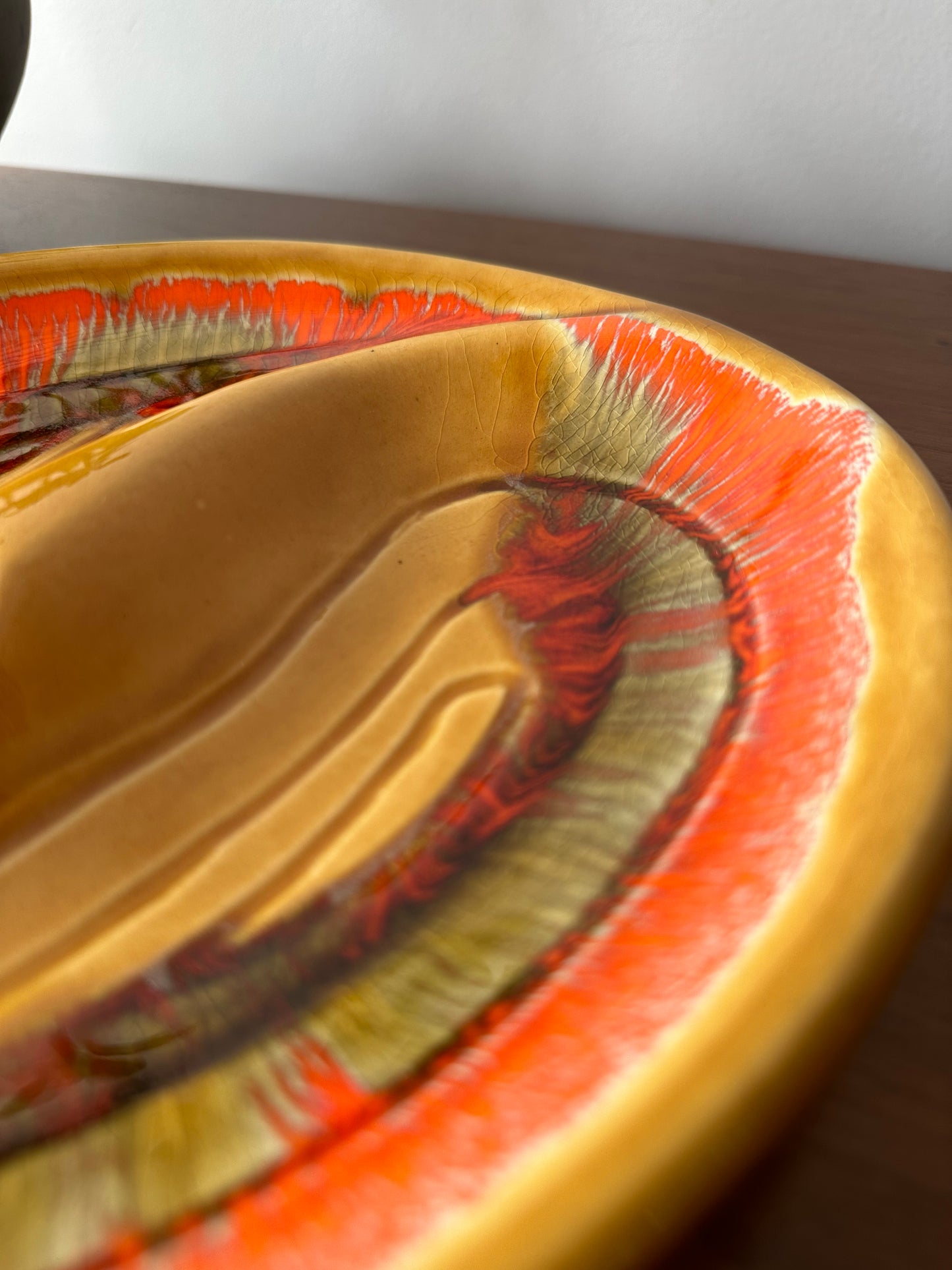 Retro Ceramic Ashtray by DeForest
