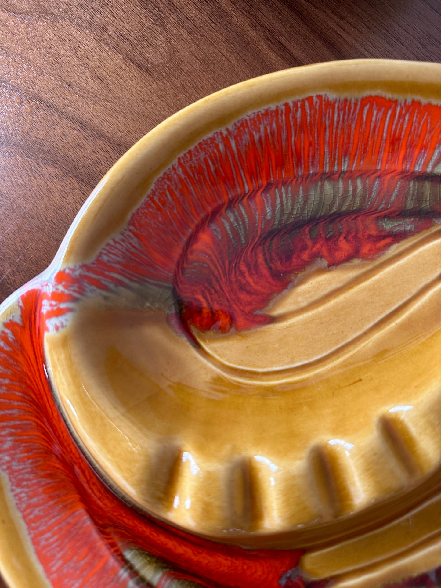 Retro Ceramic Ashtray by DeForest