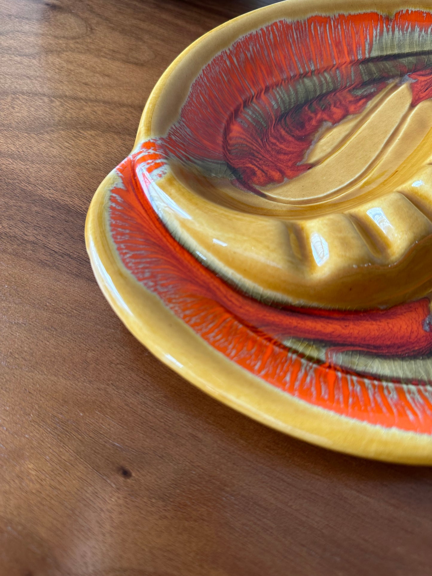 Retro Ceramic Ashtray by DeForest