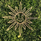 Wicker Sun Face Wall Hanger