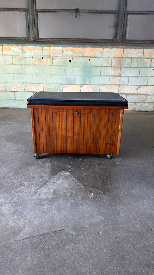 Lane Record Storage Bench on Casters