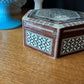 Egyptian Inlaid Mother of Pearl Hexagonal Jewelry Box