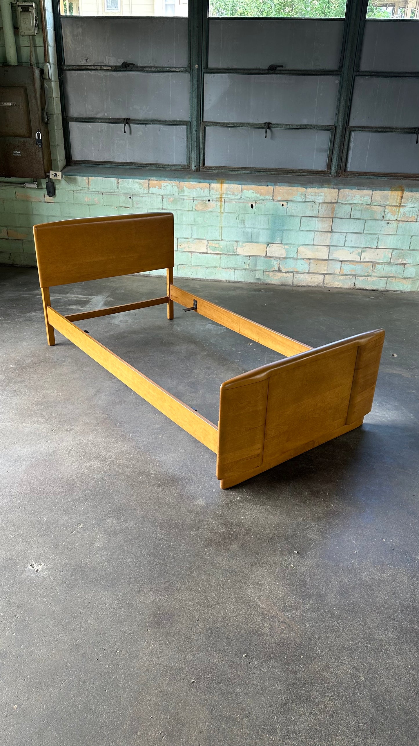 Heywood Wakefield Riviera Twin Bed Frame