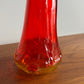 Amberina Kanawha Swung Vase