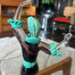 1950s Murano Glass Baroque Dancer Figurines