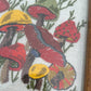 Vintage Mushroom Crewel