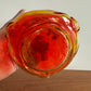 Amberina Kanawha Swung Vase