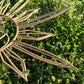 Wicker Sun Face Wall Hanger