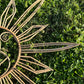 Wicker Sun Face Wall Hanger