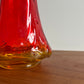 Amberina Kanawha Swung Vase