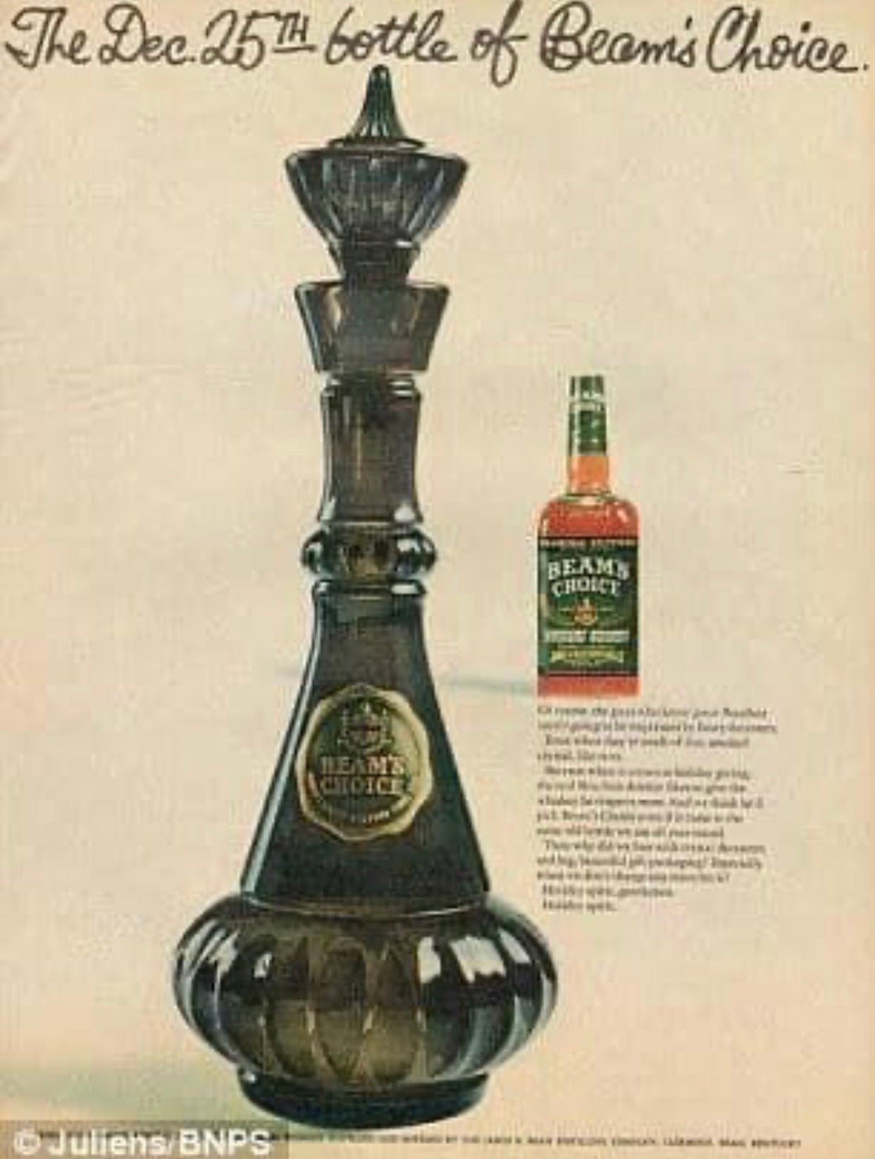 1964 Jim Beam “I Dream of Jeannie” Whiskey Decanter