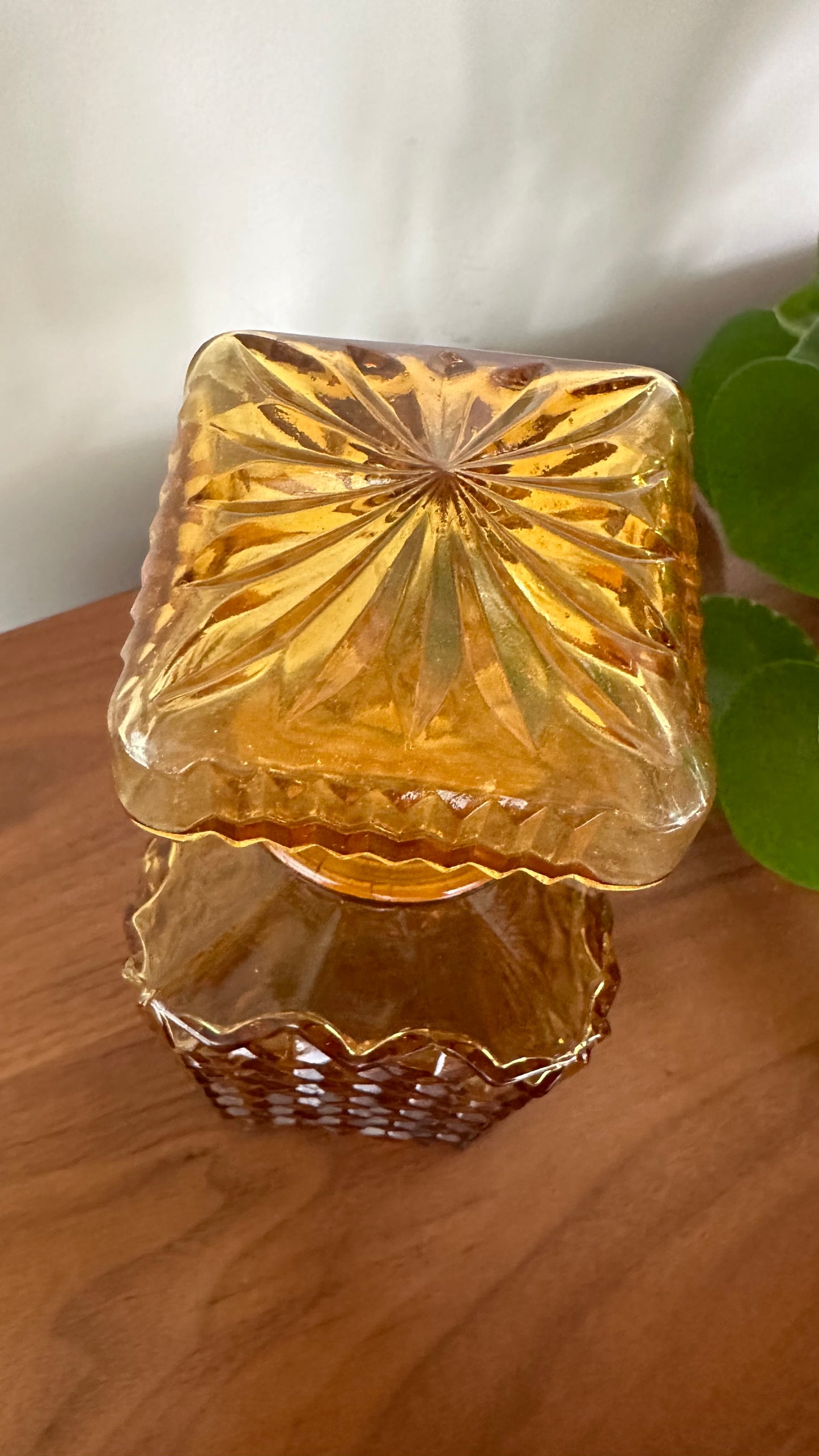 Amber Whiskey Decanter