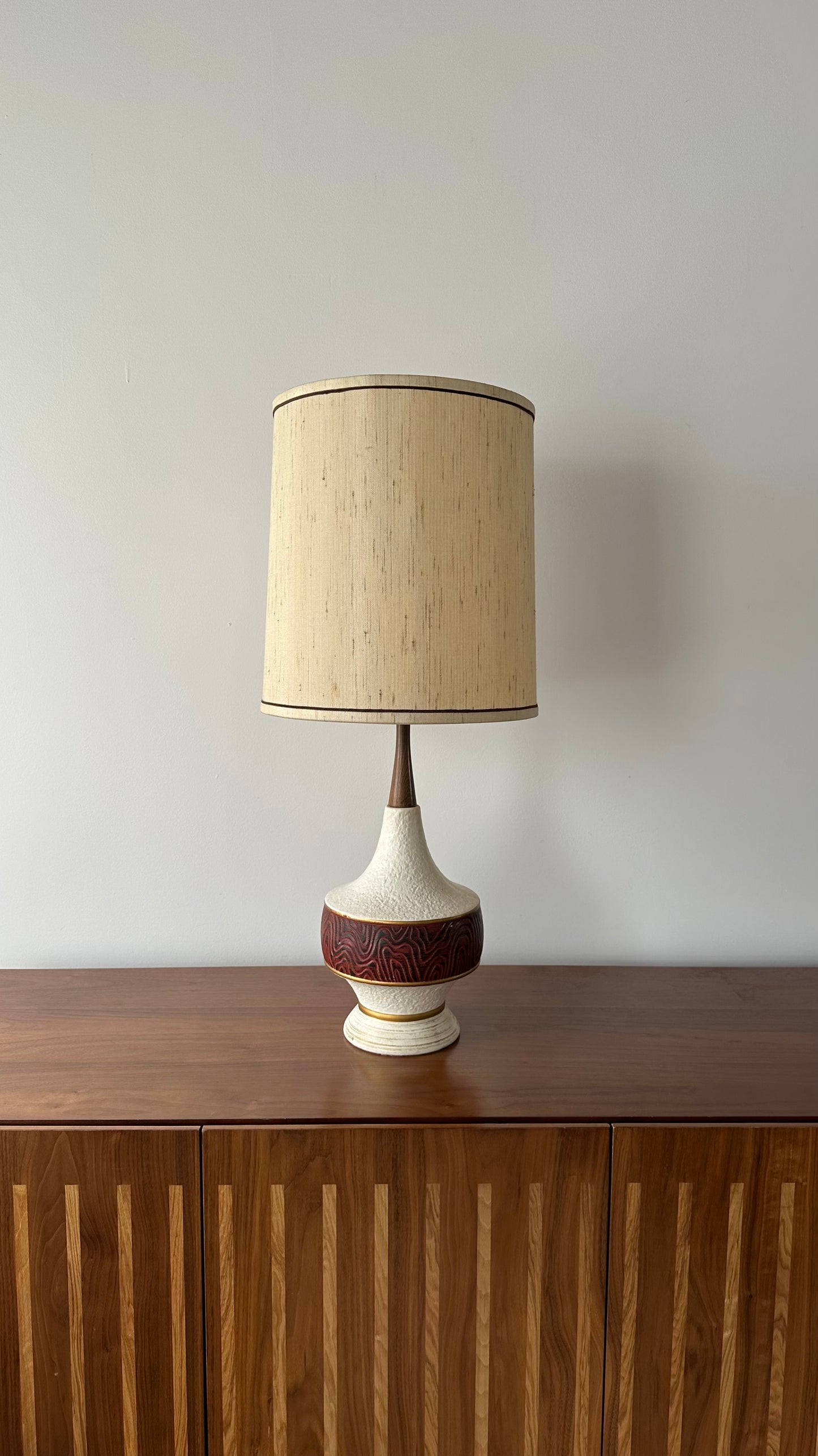 1960s Ceramic Table Lamp