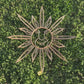 Wicker Sun Face Wall Hanger