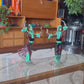1950s Murano Glass Baroque Dancer Figurines